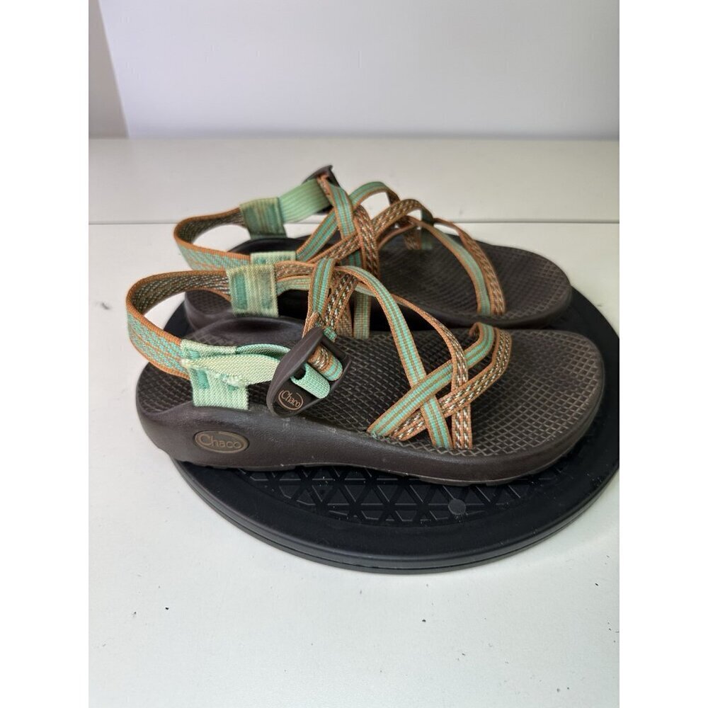 Chaco Women's Classic Strappy Sandals with Multicolor Buckle Size 7